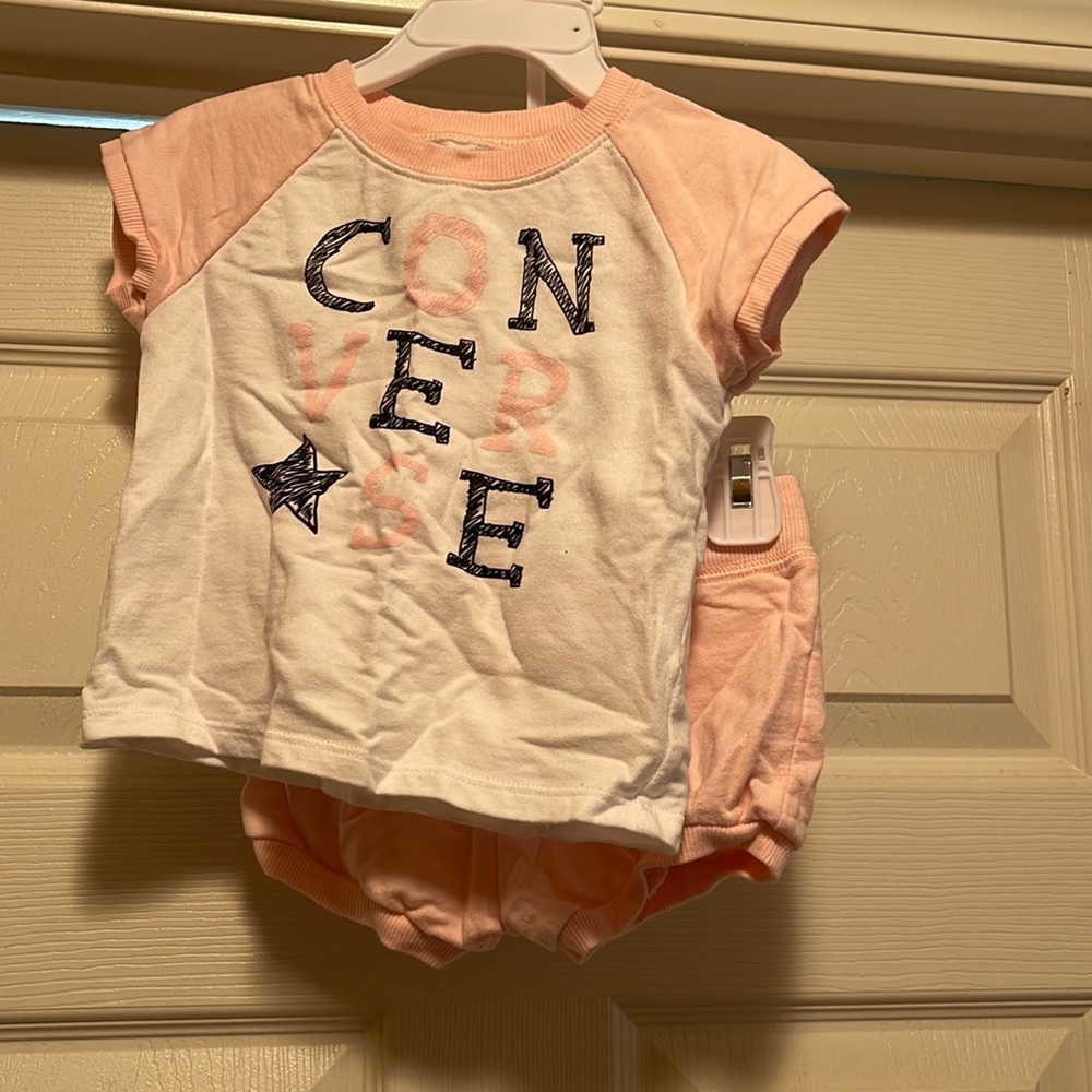 Toddler 2 piece Converse Set